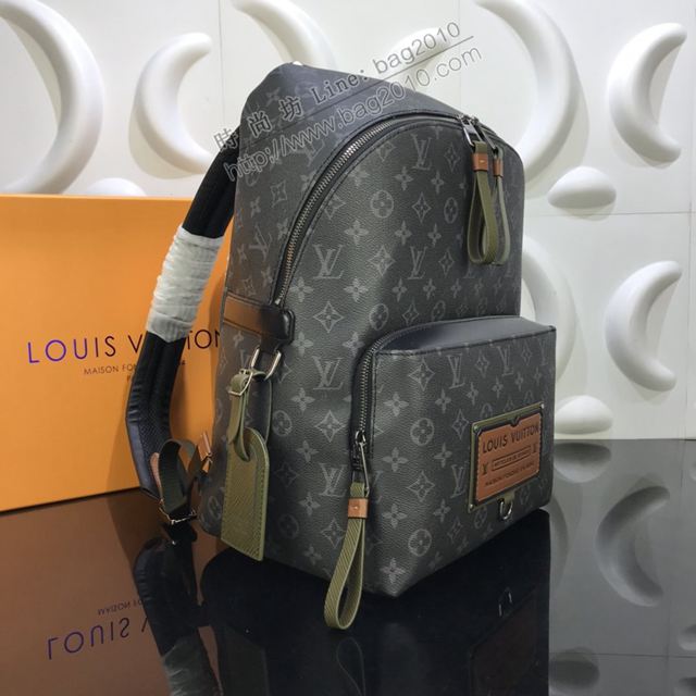 LV包 lv雙肩包包 M45218 Discovery雙肩包 GastonLabels限量版系列 LV男士後背包  ydh3525